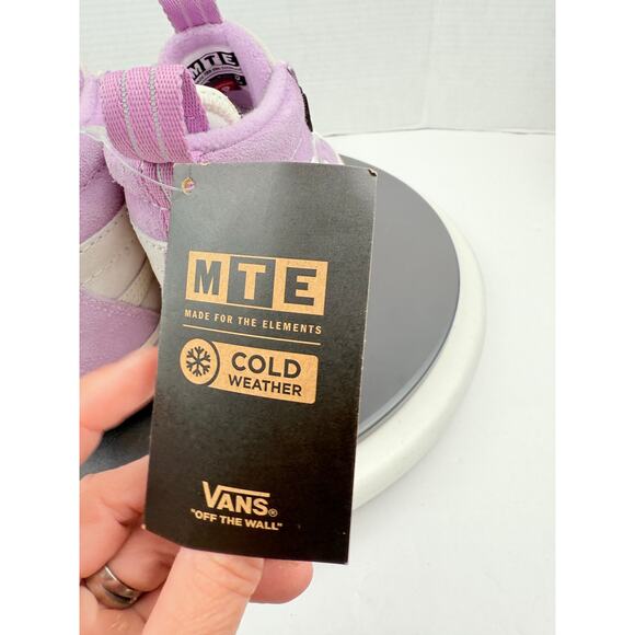 Vans MTE 2 Sk8-Hi Womens Size 6 Purple Waterproof Insulated Hiking Boots Shoes - Picture 8 of 11